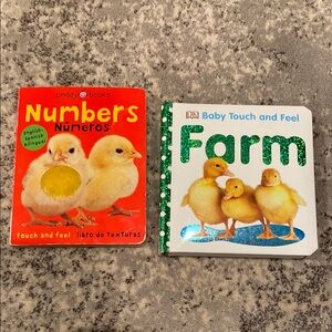 Priddy Books and DK Baby Touch and Feel Books Lot